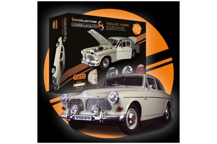 1:8 IXO Collections 001 Volvo S122 Amazon Car - Ixo volvo 122s full kit 1 - IXO001