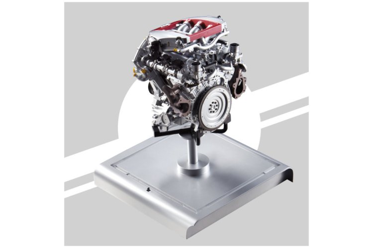 1:5 IXO Collections 011 Motorblok - Engine - Nissan GT-R VR38DETT - Ixo013 full kit nissan gt r engine vr38dett 2 - IXO011