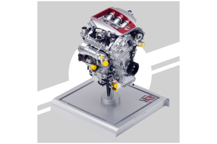 1:5 IXO Collections 011 Motorblok - Engine - Nissan GT-R VR38DETT - Ixo013 full kit nissan gt r engine vr38dett - IXO011
