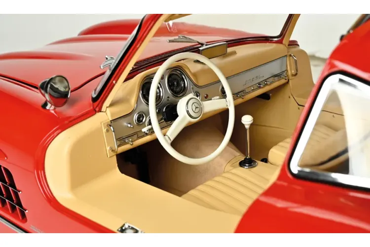 1:8 IXO Collections 015 Mercedes-Benz 300 SL Coupe - Red - Classic Sports Car - Ixo015 21 - IXO015