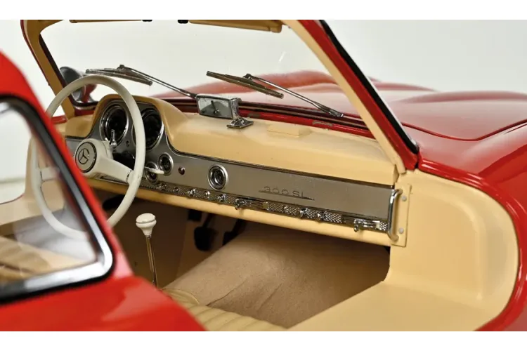 1:8 IXO Collections 015 Mercedes-Benz 300 SL Coupe - Red - Classic Sports Car - Ixo015 23 - IXO015