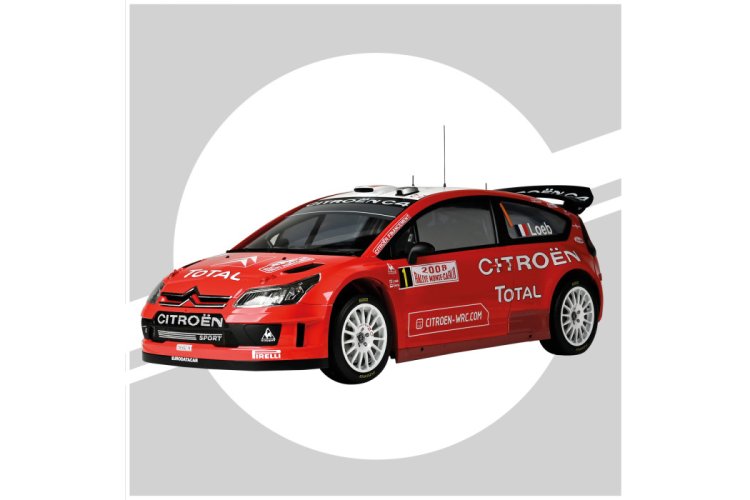 1:8 IXO Collections 020 Citro&euml;n C4 WRC 2008 - Rallye Monte-Carlo - Rallye Auto - Ixo020 5 - IXO020