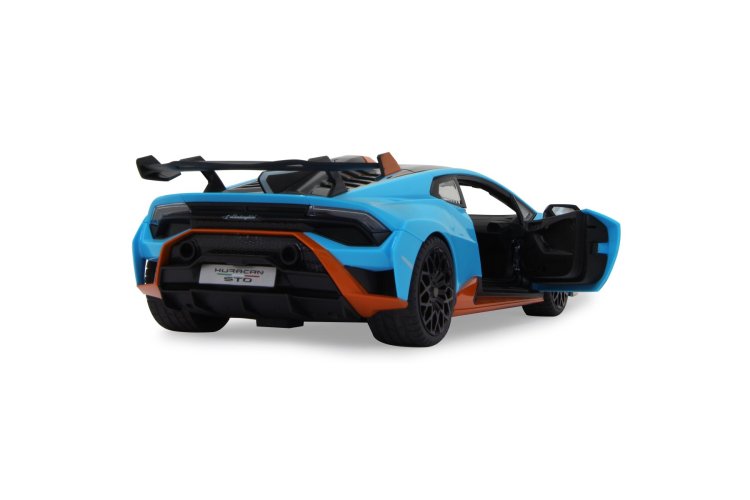 1:14 Jamara 402100 RC Auto - Lamborghini Hurac&aacute;n STO - Blauw - Handmatige Deuren - 2,4 GHz - Jam402100 10 - JAM402100
