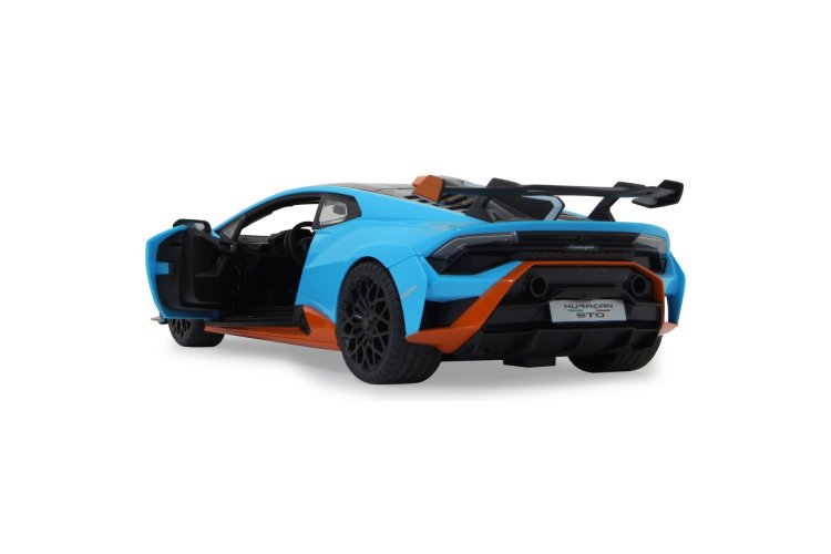 1:14 Jamara 402100 RC Auto - Lamborghini Hurac&aacute;n STO - Blauw - Handmatige Deuren - 2,4 GHz - Jam402100 12 - JAM402100