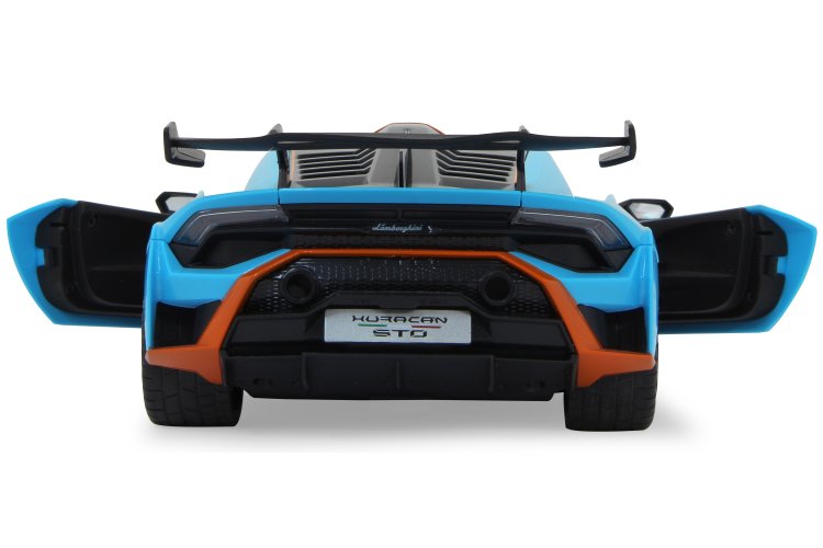 1:14 Jamara 402100 RC Auto - Lamborghini Hurac&aacute;n STO - Blauw - Handmatige Deuren - 2,4 GHz - Jam402100 13 - JAM402100
