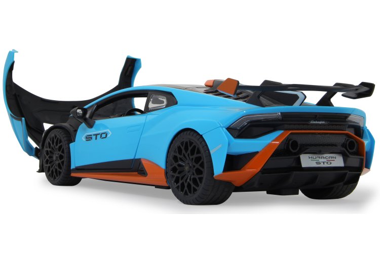 1:14 Jamara 402100 RC Auto - Lamborghini Hurac&aacute;n STO - Blauw - Handmatige Deuren - 2,4 GHz - Jam402100 15 - JAM402100