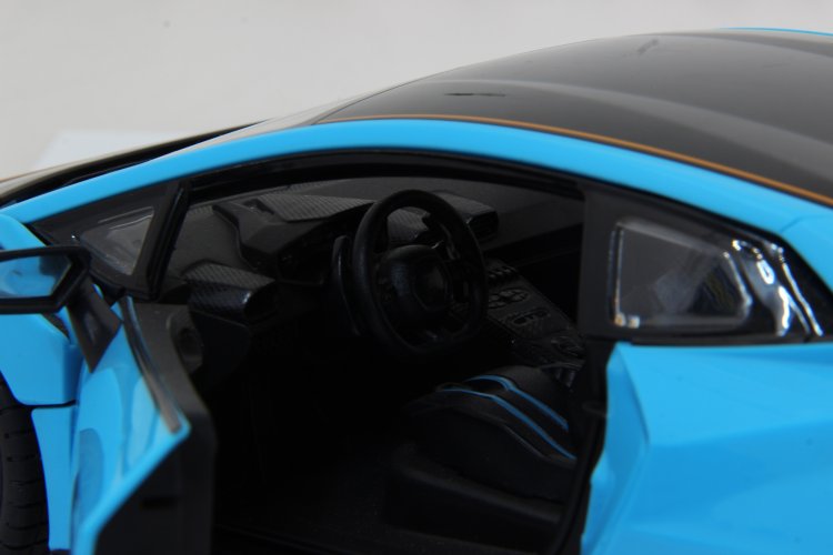 1:14 Jamara 402100 RC Auto - Lamborghini Hurac&aacute;n STO - Blauw - Handmatige Deuren - 2,4 GHz - Jam402100 17 - JAM402100