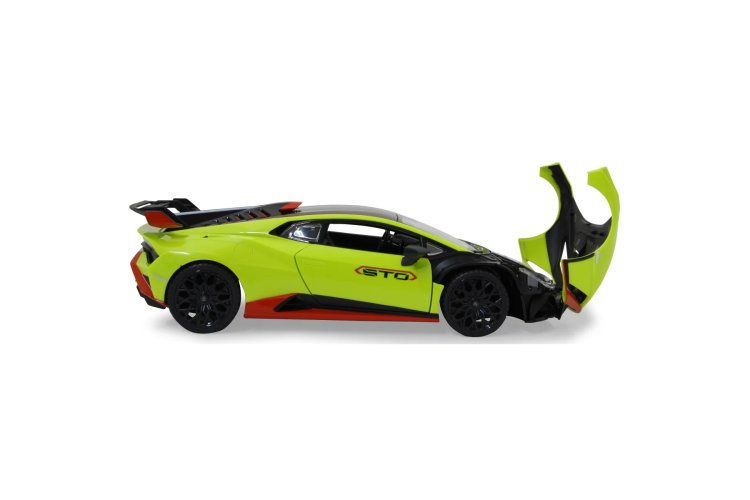 1:14 Jamara 402125 RC Sport Auto - Lamborghini Huracan STO - Groen - Jam402125 lamborghini huracan sto 114 gruen 24ghz tuer manuell 18 - JAM402125