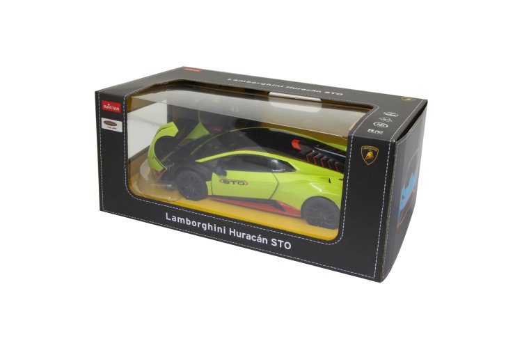 1:14 Jamara 402125 RC Sport Auto - Lamborghini Huracan STO - Groen - Jam402125 lamborghini huracan sto 114 gruen 24ghz tuer manuell 2 - JAM402125