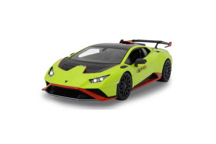 1:14 Jamara 402125 RC Sport Auto - Lamborghini Huracan STO - Groen - Jam402125 lamborghini huracan sto 114 gruen 24ghz tuer manuell 5 - JAM402125