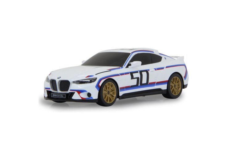 1:24 Jamara 402172 RC Sport Auto BMW 3.0 CSL - Wit - 2,4GHz - Jam402172 5 - JAM402172