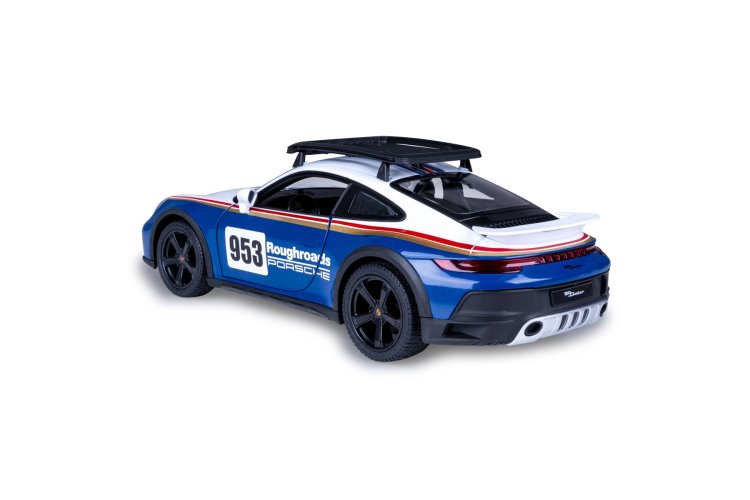 1:14 Jamara 402212 RC Auto Porsche 911 Dakar Performance - Wit/Blauw - 2,4GHz - Jam402212 10 - JAM402212