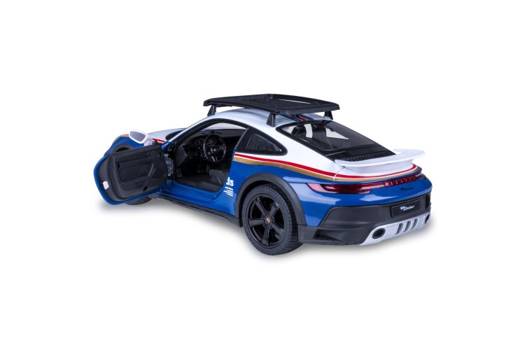 1:14 Jamara 402212 RC Auto Porsche 911 Dakar Performance - Wit/Blauw - 2,4GHz - Jam402212 11 - JAM402212