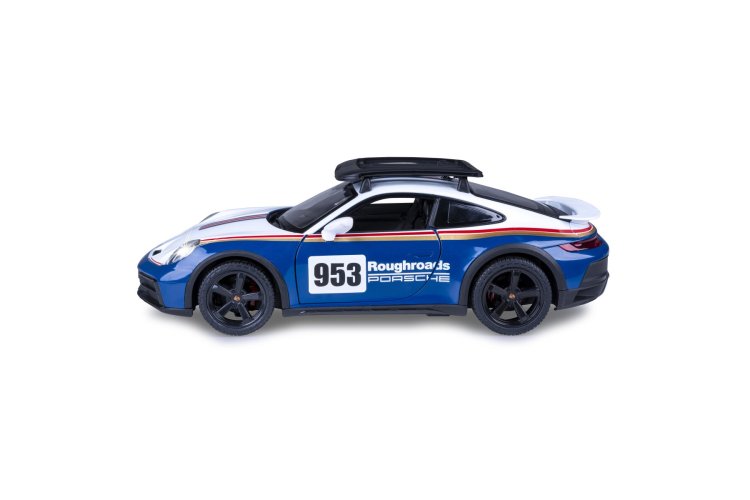 1:14 Jamara 402212 RC Auto Porsche 911 Dakar Performance - Wit/Blauw - 2,4GHz - Jam402212 12 - JAM402212