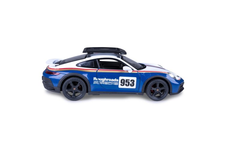 1:14 Jamara 402212 RC Auto Porsche 911 Dakar Performance - Wit/Blauw - 2,4GHz - Jam402212 14 - JAM402212