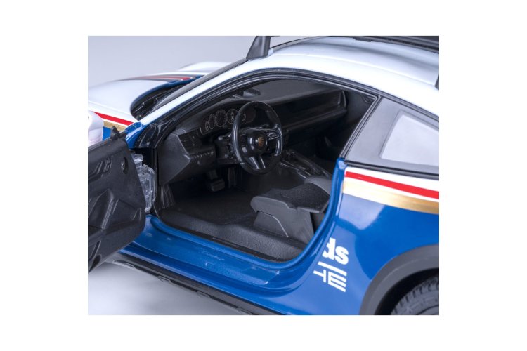1:14 Jamara 402212 RC Auto Porsche 911 Dakar Performance - Wit/Blauw - 2,4GHz - Jam402212 18 - JAM402212