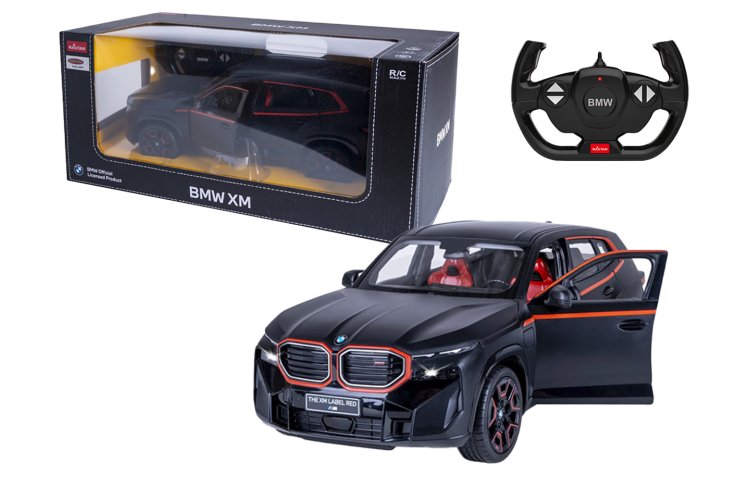 1:14 Jamara 402223 RC Car &ndash; BMW XM with Manually Opening Doors &ndash; Black &ndash; 2.4GHz - Jam402223 1 - JAM402223