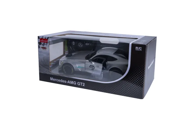 1:14 Jamara 402241 RC Car &ndash; Mercedes-AMG GT2 with Manually Opening Doors &ndash; Silver &ndash; 2.4GHz - Jam402241 3 - JAM402241