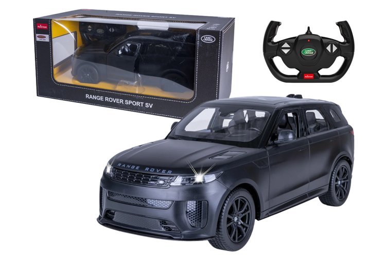 1:14 Jamara 402245 RC Auto - Range Rover Sport SV met Handmatig Te Openen Deuren - Zwart - 2,4GHz - Jam402245 1 - JAM402245