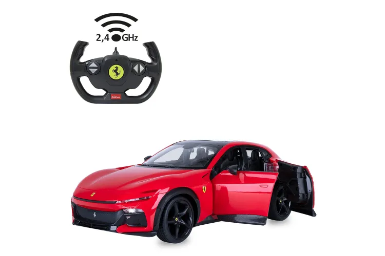 1:14 Jamara 402256 RC Auto - Ferrari Purosangue met Manuele Deur - 2,4GHz - Rood - Jam402256 1 - JAM402256