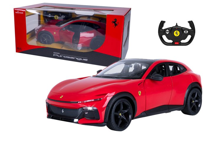 1:14 Jamara 402256 RC Auto - Ferrari Purosangue met Manuele Deur - 2,4GHz - Rood - Jam402256 1x - JAM402256