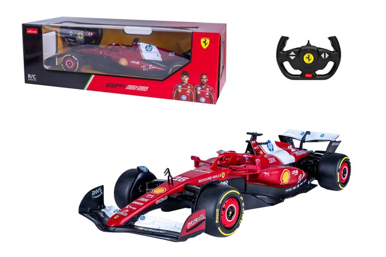 1:25 Jamara 402259 RC Car &ndash; Ferrari SF-25 &ndash; 2.4GHz &ndash; Red &ndash; Formula 1 Car - Jam402259 1x - JAM402259