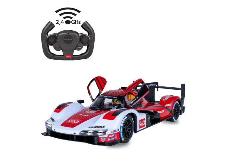 1:14 Jamara 402261 RC Auto - Porsche 963 LMDH met Manuele Deur - 2,4GHz - Rood - Jam402261 1 - JAM402261