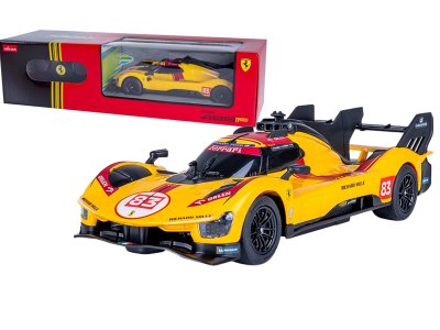 1:24 Jamara 402263 RC Car &ndash; Ferrari 499P-N83 &ndash; 2.4GHz &ndash; Yellow - Jam402263 1x - JAM402263