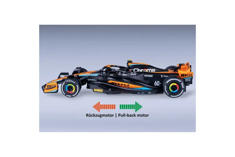 1:43 Jamara 402608 McLaren MCL60 2023 Diecast - Formula 1 Car - Jam402608 10 - JAM402608