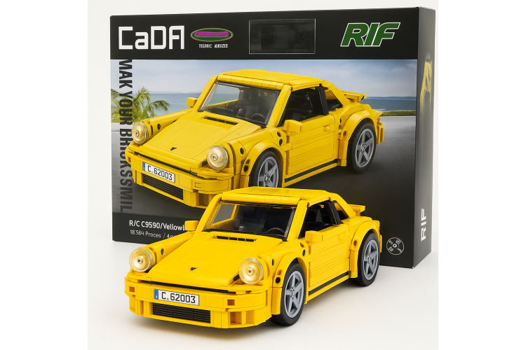 1:12 Jamara 402854 - CaDA Bricks - RUF CTR 2017 Yellowbird - Sportauto - Jam402854 1 - JAM402854