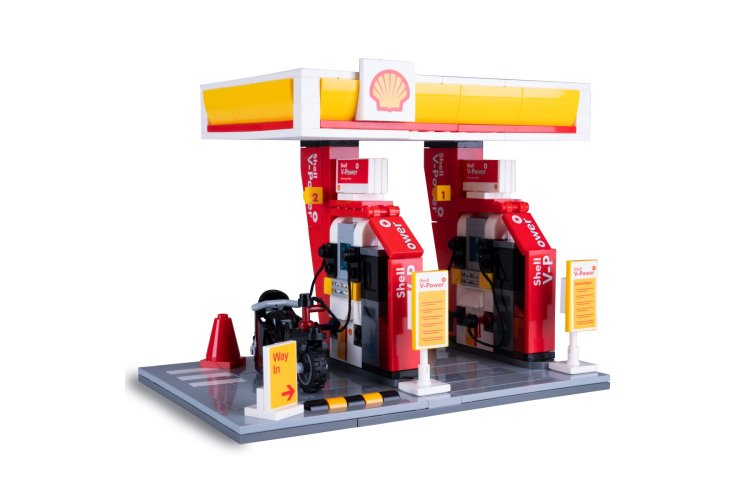 1:30 Jamara 402858 - CaDA Bricks - Shell Tankstation - 305-delig - Jam402858 2 - JAM402858