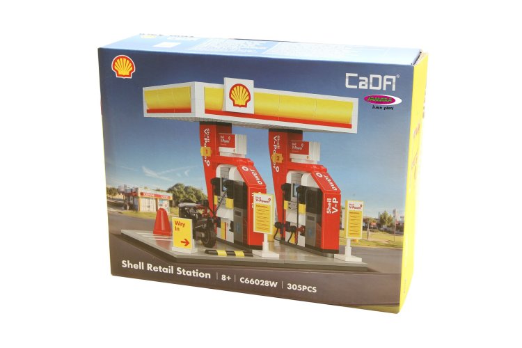 1:30 Jamara 402858 - CaDA Bricks - Shell Tankstation - 305-delig - Jam402858 3 - JAM402858