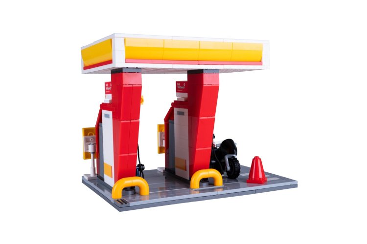 1:30 Jamara 402858 - CaDA Bricks - Shell Tankstation - 305-delig - Jam402858 5 - JAM402858