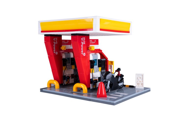 1:30 Jamara 402858 - CaDA Bricks - Shell Tankstation - 305-delig - Jam402858 6 - JAM402858