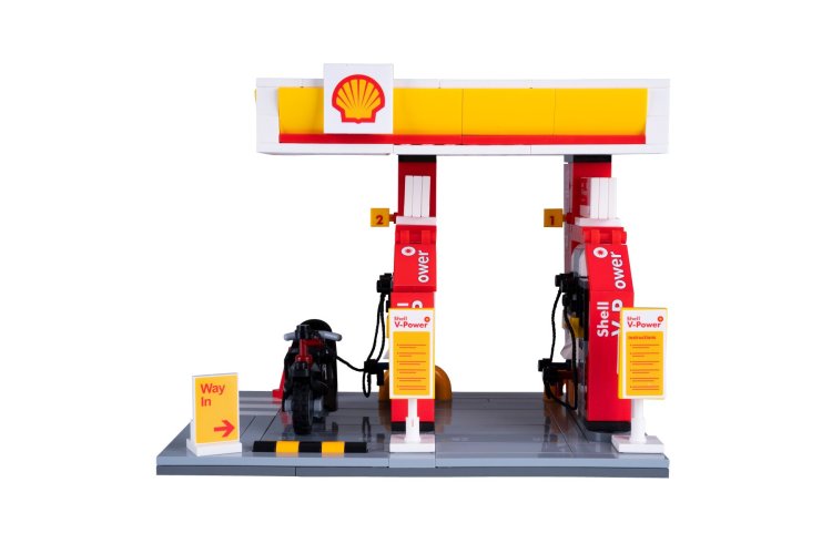 1:30 Jamara 402858 - CaDA Bricks - Shell Tankstation - 305-delig - Jam402858 7 - JAM402858