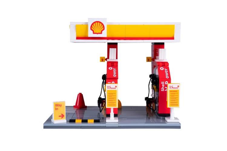 1:30 Jamara 402858 - CaDA Bricks - Shell Tankstation - 305-delig - Jam402858 8 - JAM402858