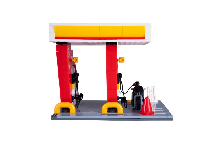 1:30 Jamara 402858 - CaDA Bricks - Shell Tankstation - 305-delig - Jam402858 9 - JAM402858