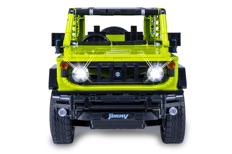1:12 Jamara 402869 &ndash; RC CaDA Bricks &ndash; Suzuki Jimny &ndash; Green &ndash; 2.4 GHz &ndash; 579 Pieces - Jam402869 11 - JAM402869