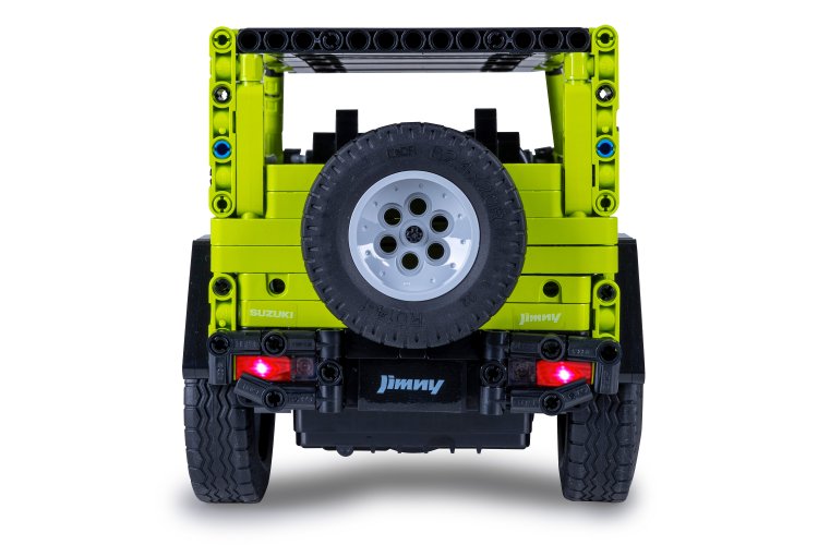 1:12 Jamara 402869 &ndash; RC CaDA Bricks &ndash; Suzuki Jimny &ndash; Green &ndash; 2.4 GHz &ndash; 579 Pieces - Jam402869 13 - JAM402869