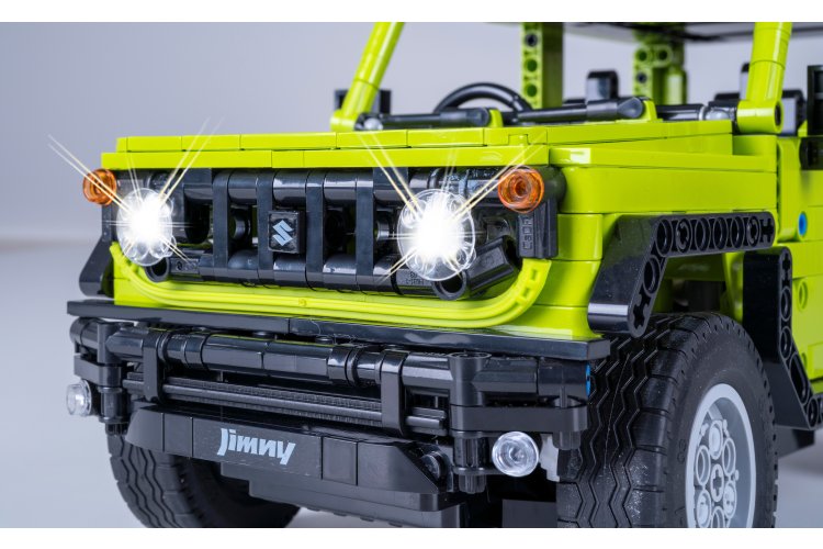 1:12 Jamara 402869 &ndash; RC CaDA Bricks &ndash; Suzuki Jimny &ndash; Green &ndash; 2.4 GHz &ndash; 579 Pieces - Jam402869 17 - JAM402869