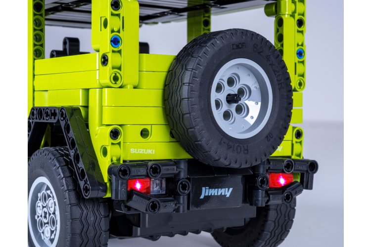 1:12 Jamara 402869 &ndash; RC CaDA Bricks &ndash; Suzuki Jimny &ndash; Green &ndash; 2.4 GHz &ndash; 579 Pieces - Jam402869 18 - JAM402869