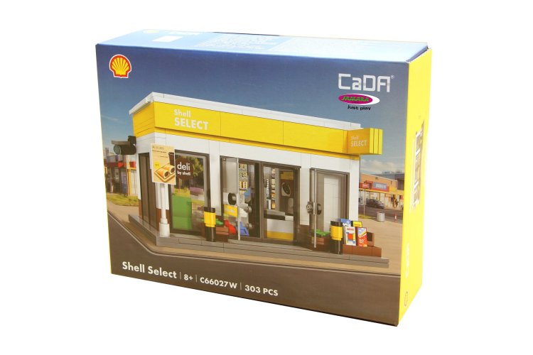 1:30 Jamara 402870 - CaDA Bricks - Shell Select - Tankstationwinkel - 303-delig - Jam402870 3 - JAM402870