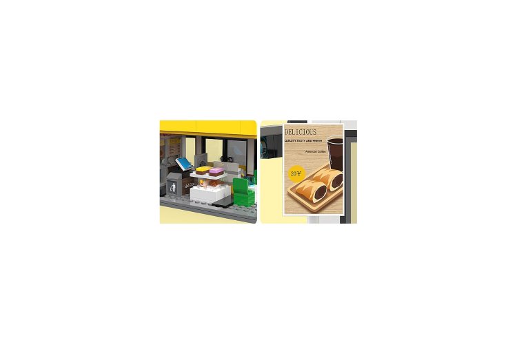 1:30 Jamara 402870 - CaDA Bricks - Shell Select - Tankstationwinkel - 303-delig - Jam402870 7 - JAM402870