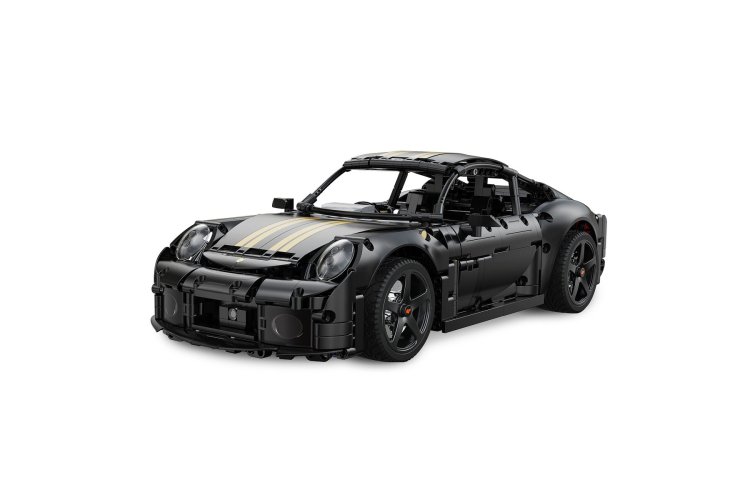 1:10 Jamara 402874 &ndash; CaDA Bricks &ndash; RUF GT &ndash; Black &ndash; Sports Car &ndash; 1655 Pieces - Jam402874 2 - JAM402874