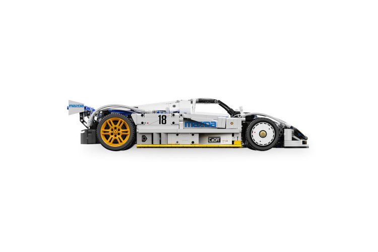 1:10 Jamara 402875 &ndash; CaDA Bricks &ndash; Mazda 787B &ndash; White &ndash; Race Car &ndash; 1797 Pieces - Jam402875 7 - JAM402875