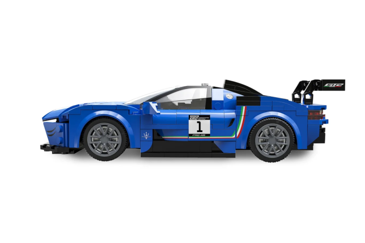 1:20 Jamara 402877 &ndash; RC CaDA Bricks &ndash; Maserati GT2 &ndash; Blue &ndash; 2.4 GHz &ndash; 320 Pieces - Jam402877 9 - JAM402877