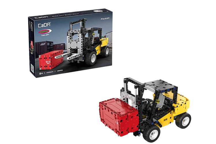 1:15 Jamara 402885 - CaDA Bricks - Vorkheftruck - 388-delig - Jam402885 1 - JAM402885
