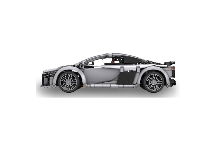 1:14 Jamara 402898 &ndash; RC CaDA Bricks &ndash; Audi R8 Coup&eacute; &ndash; Grey &ndash; Supercar &ndash; 536 Pieces - Jam402898 11 - JAM402898