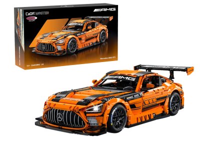 1:8 Jamara 402899 &ndash; CaDA Bricks &ndash; Mercedes-AMG GT3 &ndash; Orange &ndash; Race Car - Jam402899 1a - JAM402899