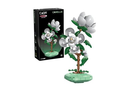 Jamara 402900 - CaDA Bricks Artizan Bloemen - Camelia - 301-delig - Jam402900 1x - JAM402900